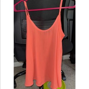 Orange Tank , Size Small